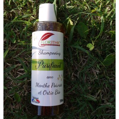 PURIFYING Shampoo (Organic Peppermint and Nettle) - 200ml