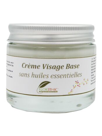Crème visage BASE (sans huiles essentielles) 2