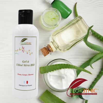 Gel di Aloe Vera Biologico (Capelli, Corpo e Viso)