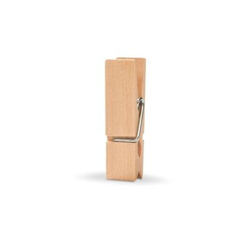 Mini clothespins Natural Wood 45mm