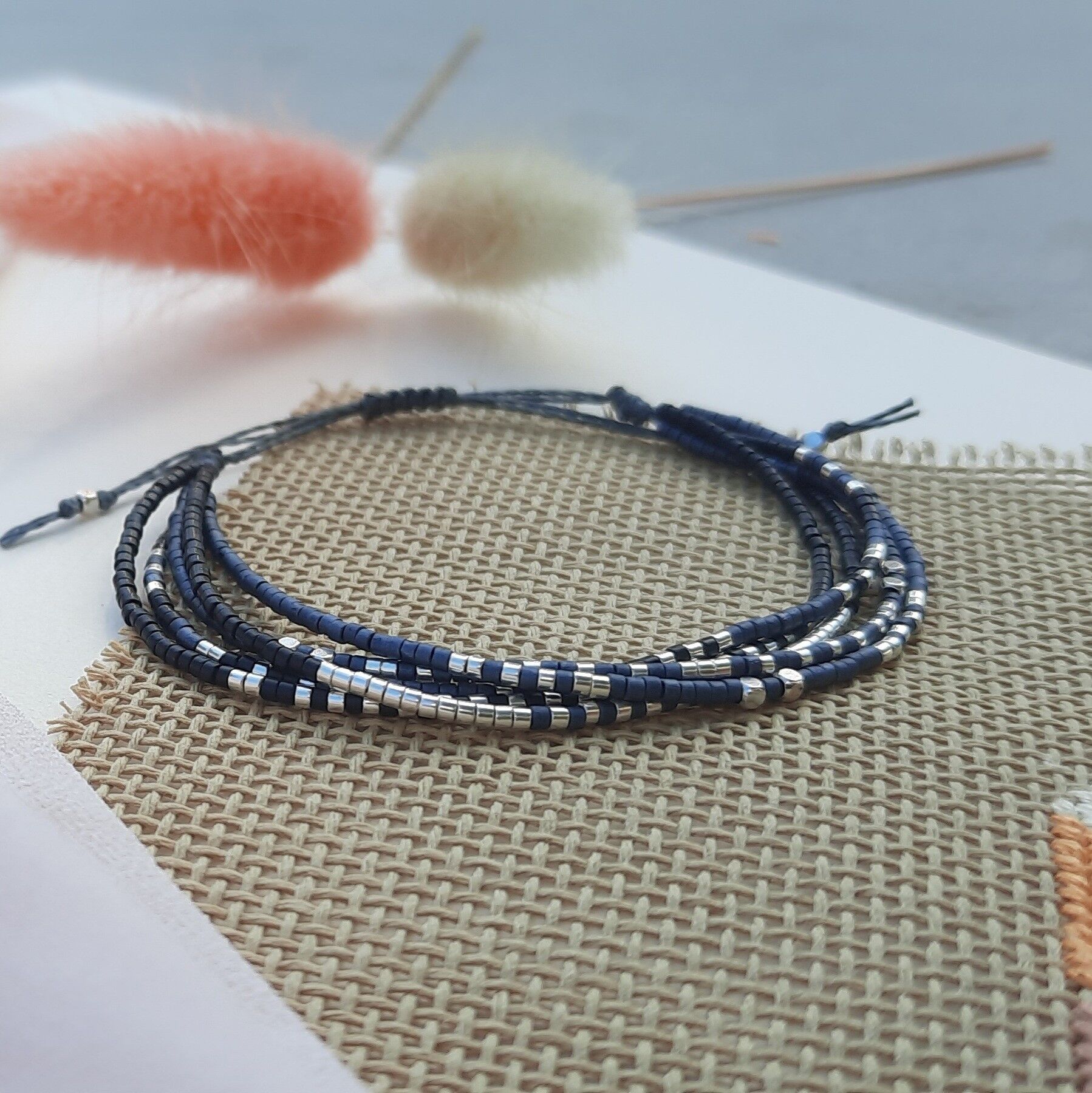 ESPIEGLERIES gray black gold bracelet