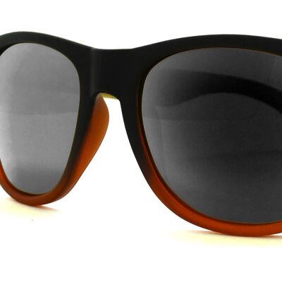 Sunglasses 138 way - bicolor black / red - black