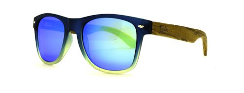 Sunglasses 139 way - bicolor blue / green - blue