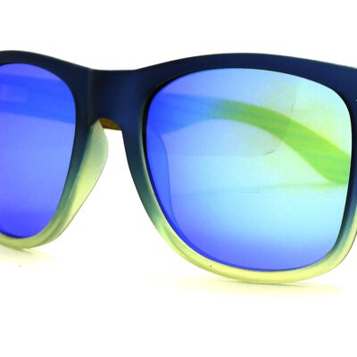 Sunglasses 139 way - bicolor blue / green - blue