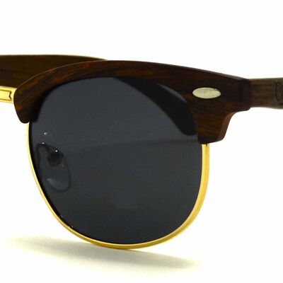 Sunglasses 154 candy - wood - black