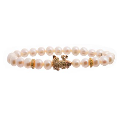 PULSERA LANCASTER JLA-BR-FROG-6-WH