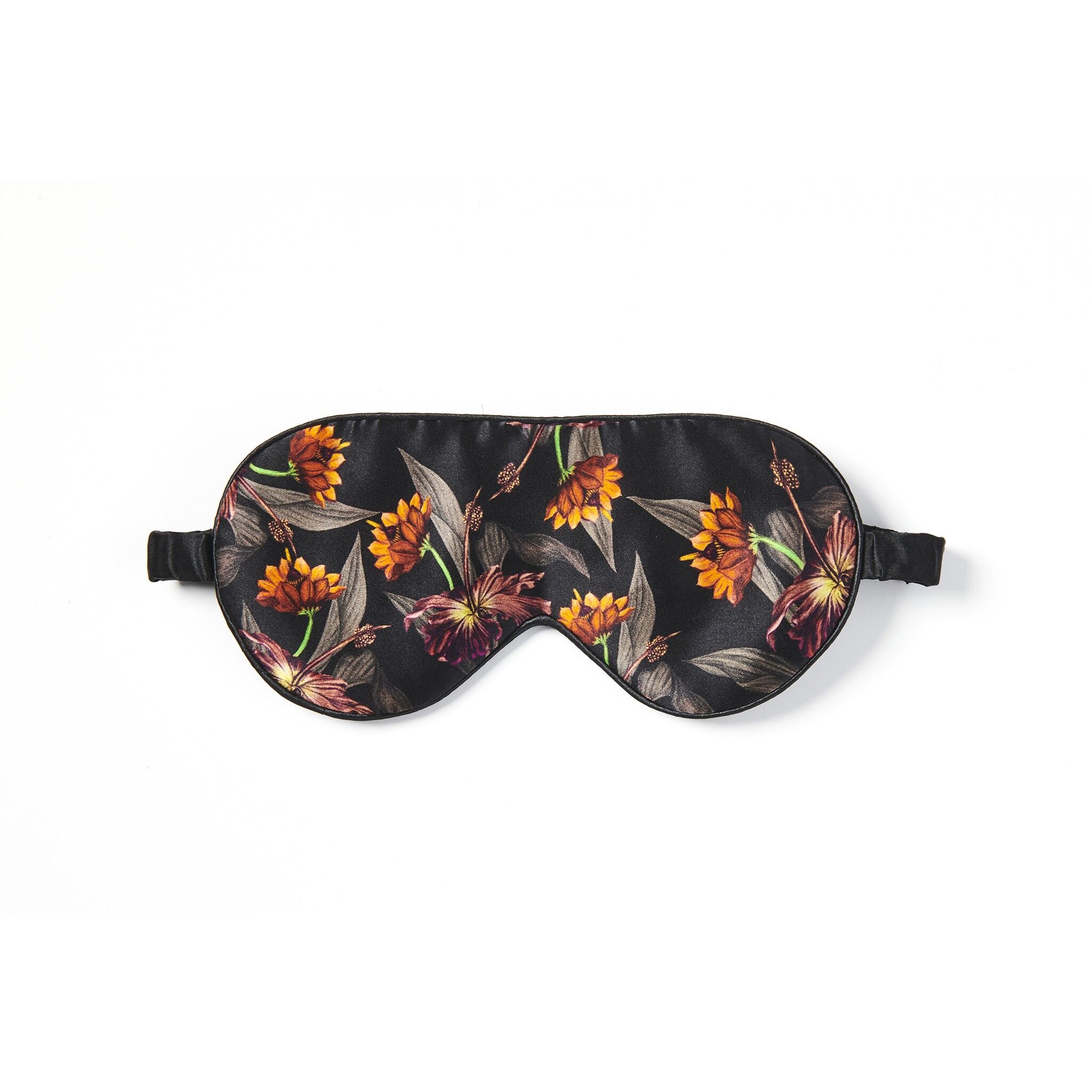 Maschera per dormire all'ibisco nero