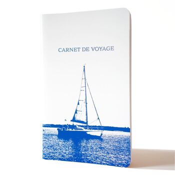 Carnet A5 - Bateau - Carnet de voyage - 64 pages lignées 3