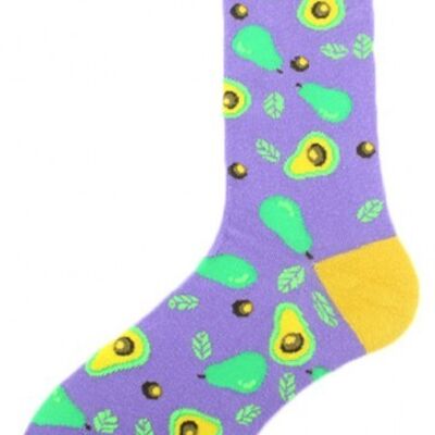 SOK9 Socks Avocados Size 33 - 38 For Kids