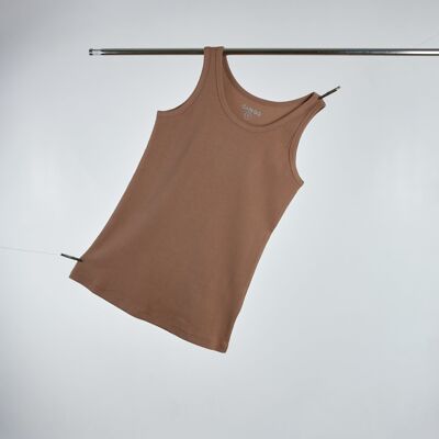 Damen Weste Top Nude