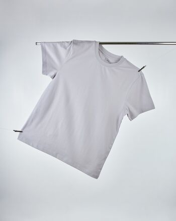 T-shirt Oversize Homme Gris Clair