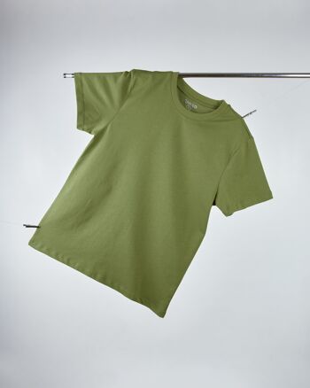 T-shirt Oversize Homme Olive