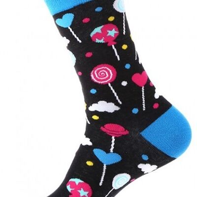 SOK3 Socken Lollies Größe 33 - 38 Für Kinder