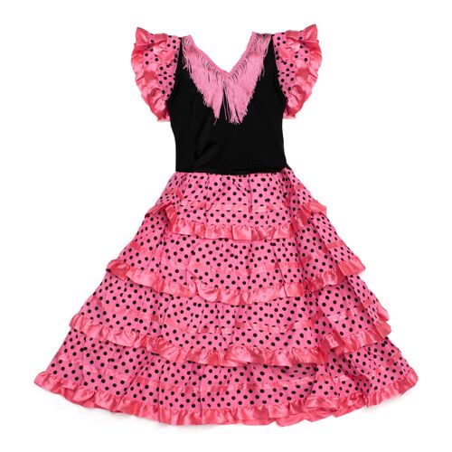 VESTIDO FLAMENCO VS-NROSA-LN10