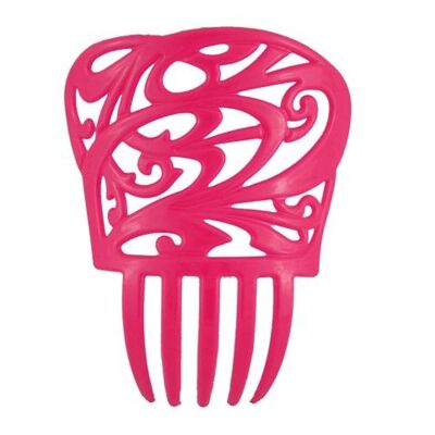 PETTINE FLAMENCO ROSA-COMB