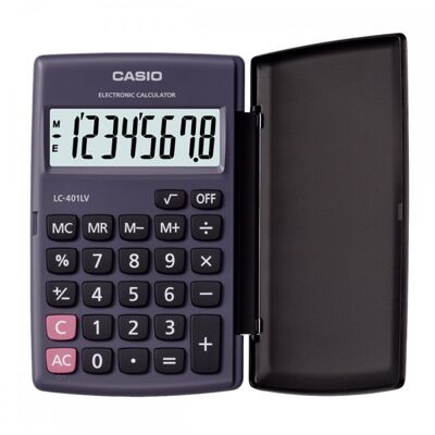 CALCULATRICE CASIO LC-401LV-BK