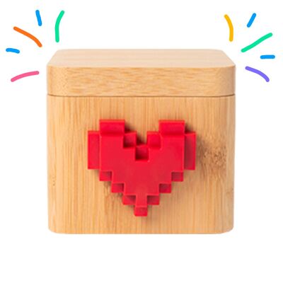 Lovebox Farbe & Foto | Emotionen verschenken | Paar, Weihnachten, Geburtstag, Hochzeit, Fernbeziehung