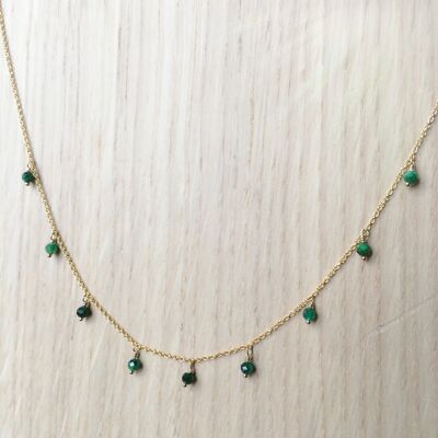 GLING NECKLACE - GREEN
