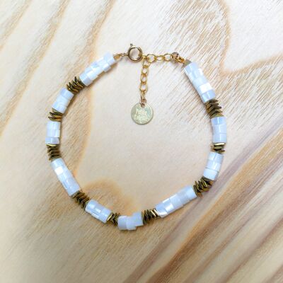 MALIBU BRACELET IN MOTHER-OF-PEARL