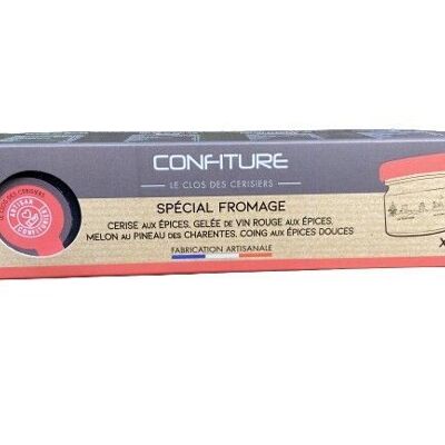 Coffret Confiture "Spécial Fromage"