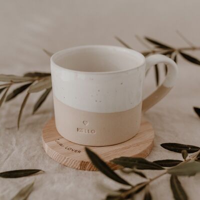 Posavasos de roble Tea Lover (PU = 8 piezas)