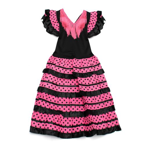 VESTIDO FLAMENCO VS-NPINK-LN6