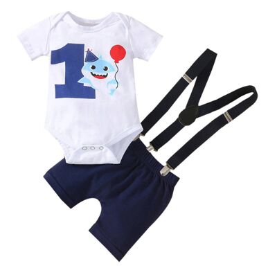 Boy's 1st Birthday Set “Shark”