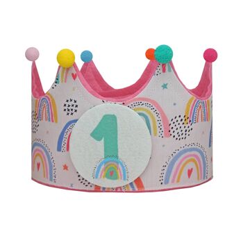 Coffret Anniversaire Fille «Rainbow Diaper Cover» 3