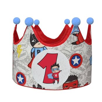 Coffret Anniversaire Garçon "Couvre Couche Superheroes" 4