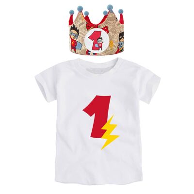 Set compleanno ragazzo «Supereroi»