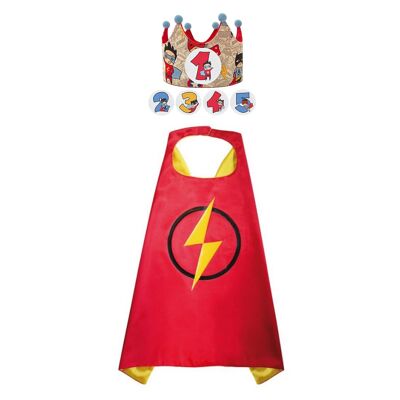 Unisex Birthday Set «Superheroes Cape»