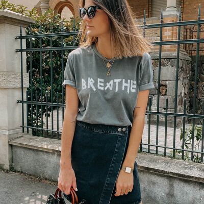 Breathe T-Shirt (vintage anthracite)