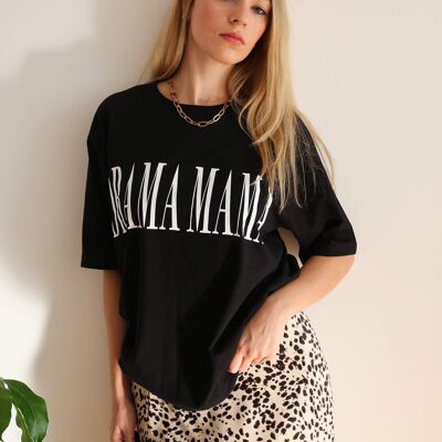 Drama Mama Oversize T-Shirt (black)