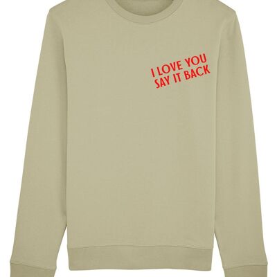 I Love You Say It Back Sweater