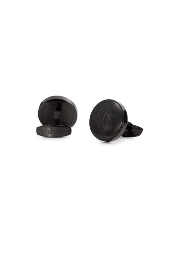 BOUTONS DE MANCHETTE LANCASTER GLA002A-BK