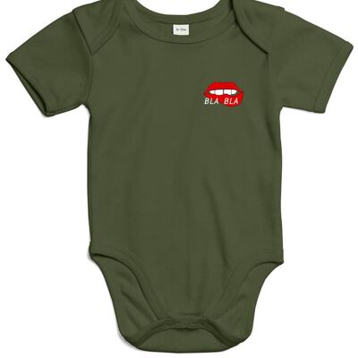 Bla Bla Baby Body (moss green)