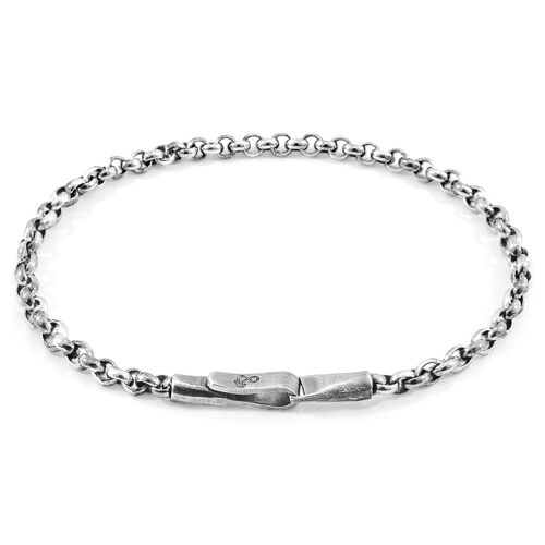 Spinnaker Sail Silver Chain Bracelet