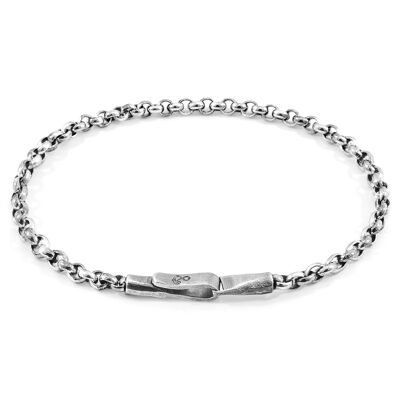 Pulsera de cadena de plata Spinnaker Sail