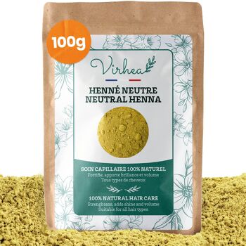 Henné neutre pour corps et cheveux - 100g 1