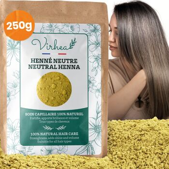 Henné neutre pour corps et cheveux - 250g 1