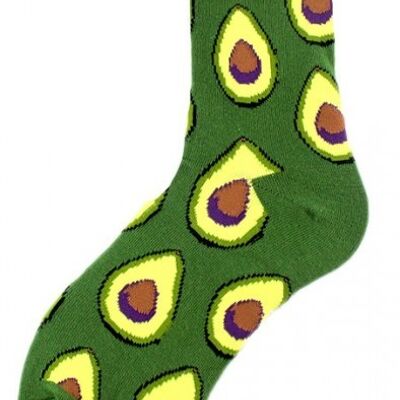 SOCK2246-031 Pair of Socks - 38-45 - Avocado