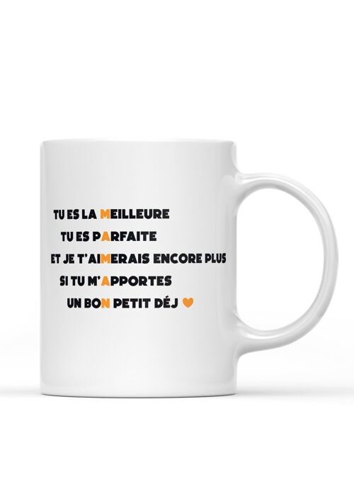 Mug " Bon p'tit dej"