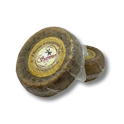 Mature dry cheese - Semi-mature Pecorino from Gargano - sheep's milk (1.5kg)