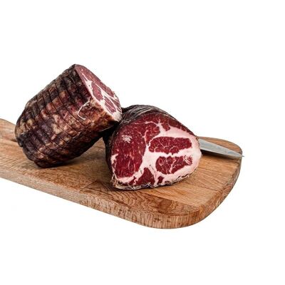 Salumi - Capocollo del Gargano - Coppa marinata al vino rosso "Nero di Troia" (2,05kg)