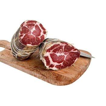 Charcuterie - Capocollo du Gargano stagionato - Coppa sec et nature (2,1 kg)