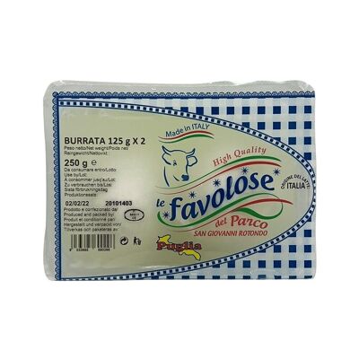 Fresh cheese - Apulian Burrata - cow's milk (2x125g)