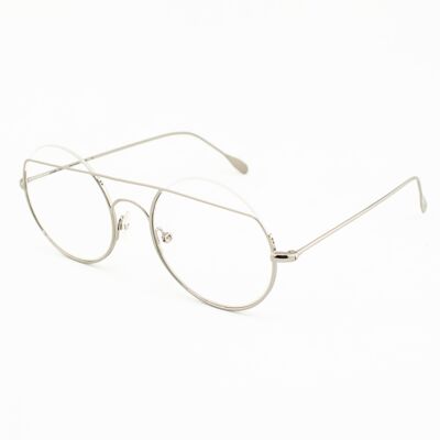 ALFRED CURBS LOOPS-LUNETTES ARGENT