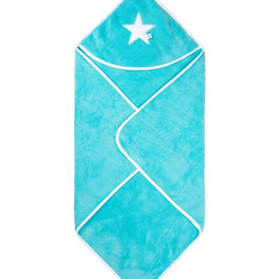 Baby hooded towel STERN (turquoise)