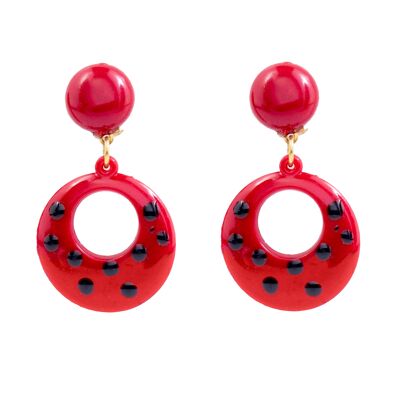 PENDIENTES FLAMENCO PND003R