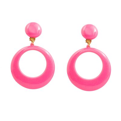 BOUCLES D'OREILLES FLAMENCO PND002PNK